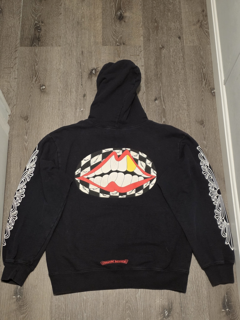 Chrome Hearts X Matty Boy Chomper Hoodie Mens Large